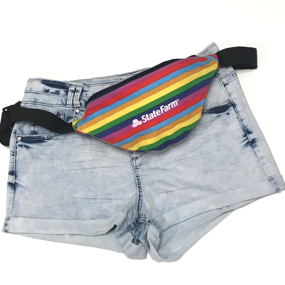 Rainbow Fanny Pack Waist Hip Purse Pride LGBTQ